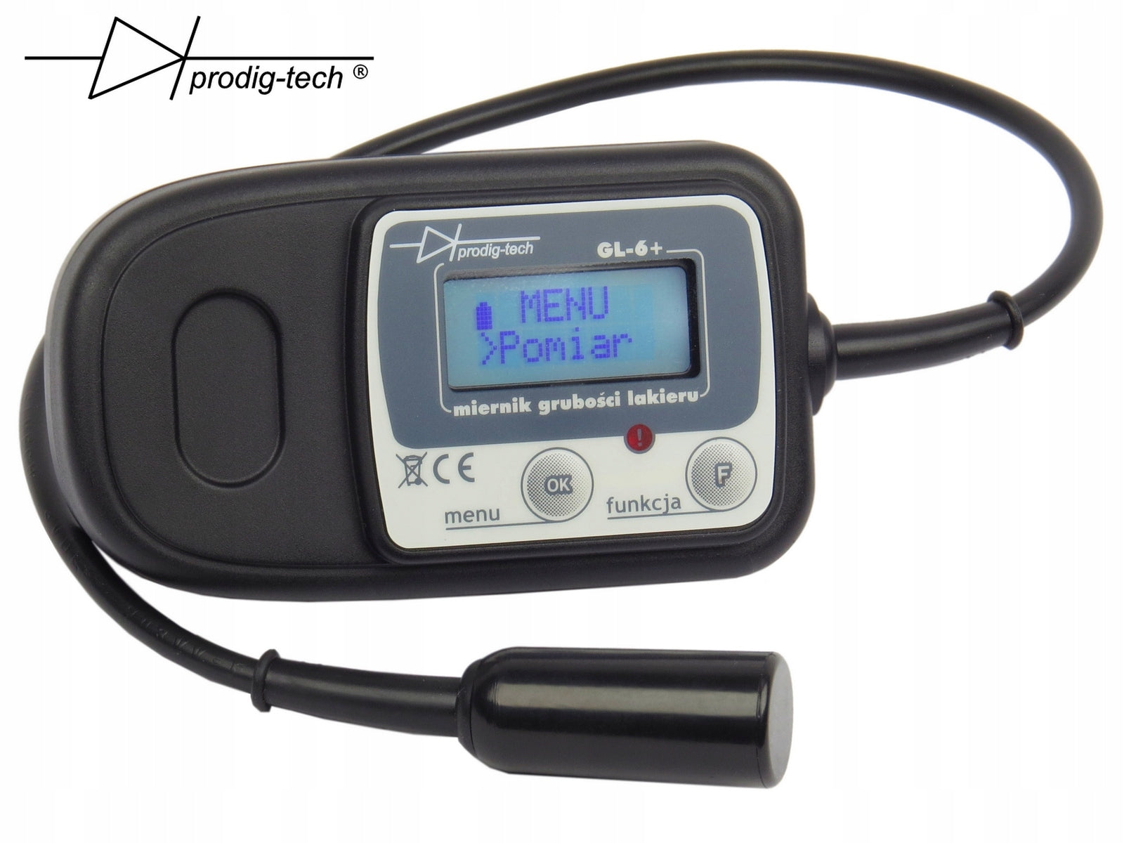 PAINT THICKNESS TESTER METER GL-6S+ SENSOR PROBE ON CABLE EAN (GTIN) 5904730635202