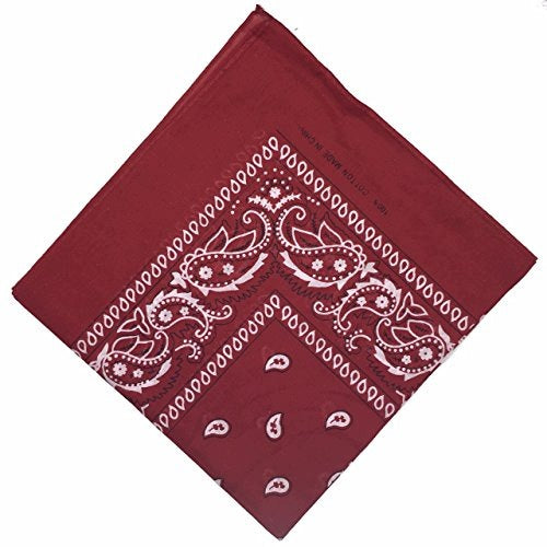 PAISLEY WOMEN'S COTTON BANDANA BOHO FOR WRIST HAIR COTTON Brand no brand