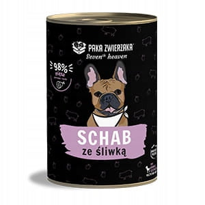 PAKA ZWIERZAKA SEVEN HEVEN SCHAB WITH PLUM 400g