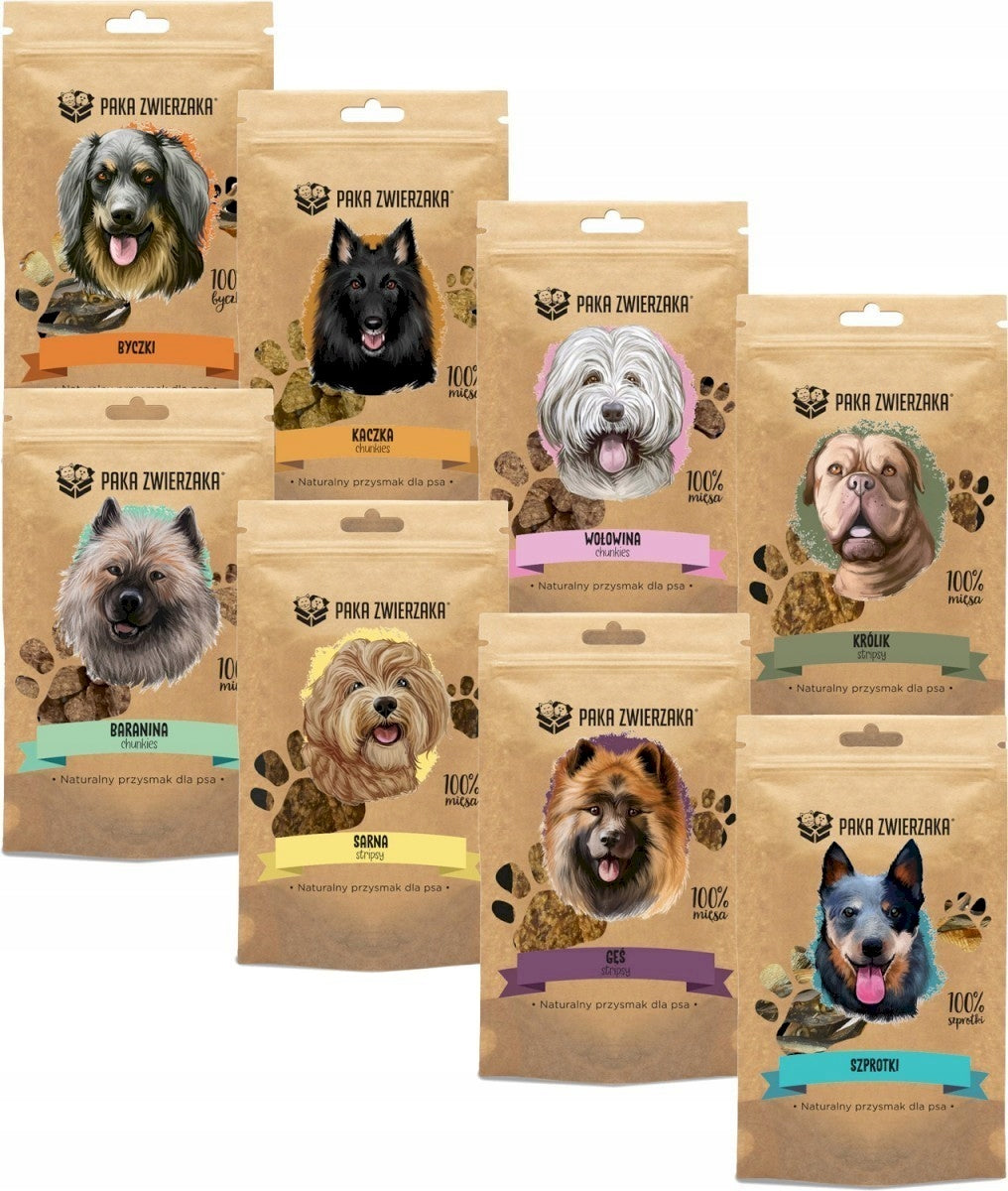 PAKA ZWIERZAKA Strips 100% Rabbit 70g Flavor rabbit