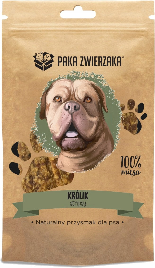 PAKA ZWIERZAKA Strips 100% Rabbit 70g
