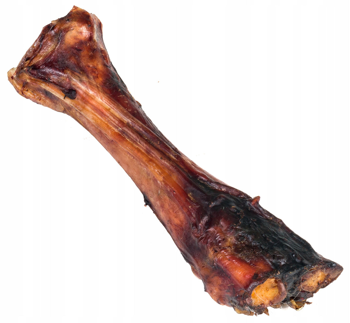 PAKO DOG TREAT BEEF BONE WITH LEGS DRIED WITH MEAT FOR LONG HOURS