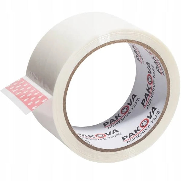 PAKOVA 48/50y ADHESIVE TAPE, STRONG WHITE