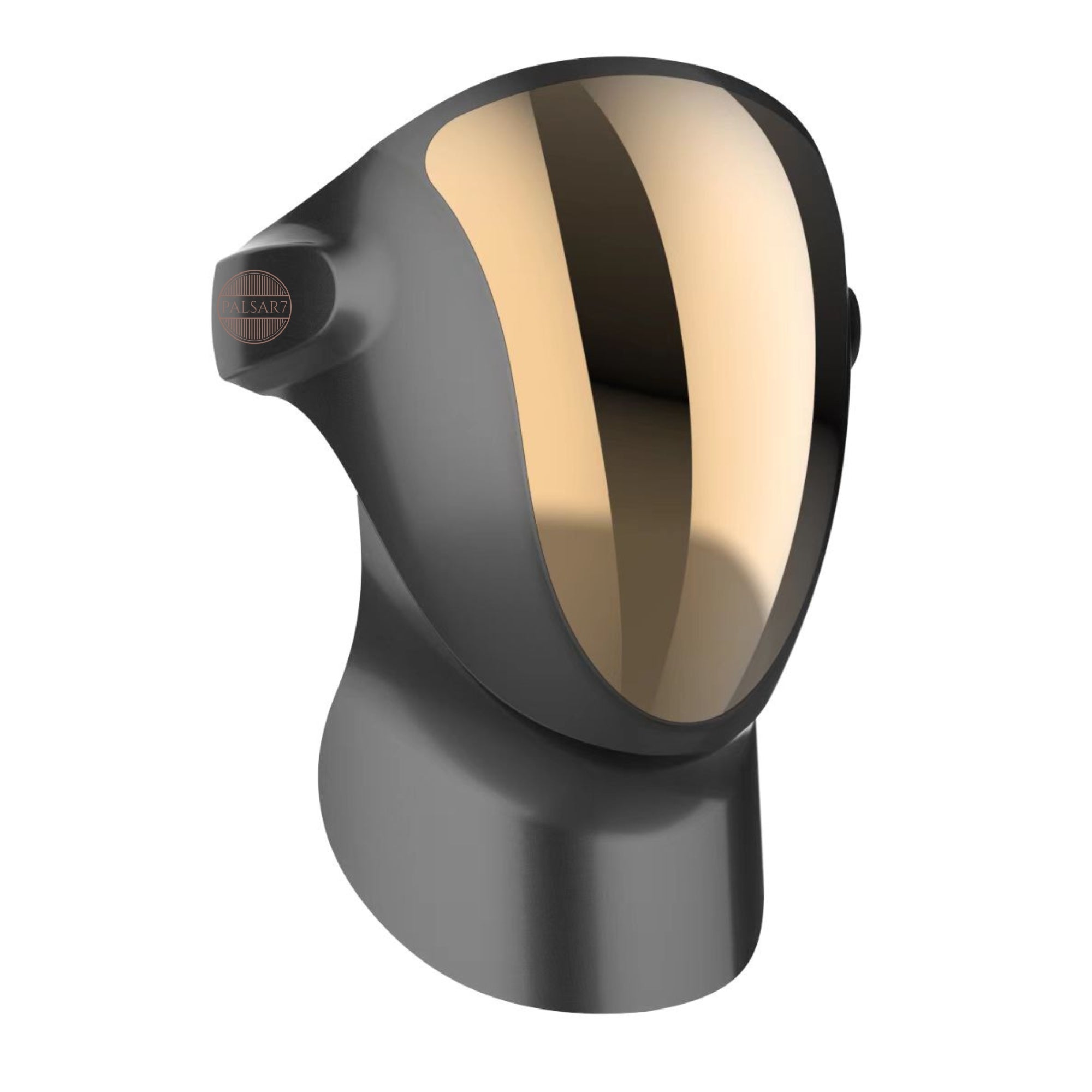PALSAR7 Professional LED Mask Black Gold LED Beauty Mask for Face and Brand no brand