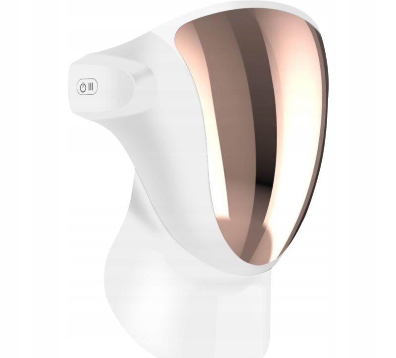PALSAR7 Professional LED Mask White Gold LED Beauty Mask for Face and