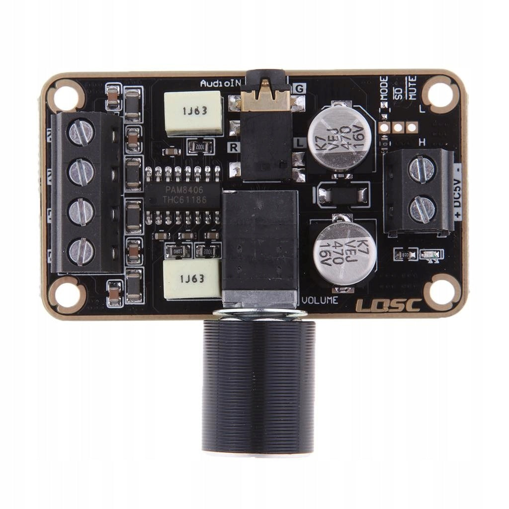 PAM840 Audio *5W Dual Channel 5V Stereo Board Manufacturer code QW78979