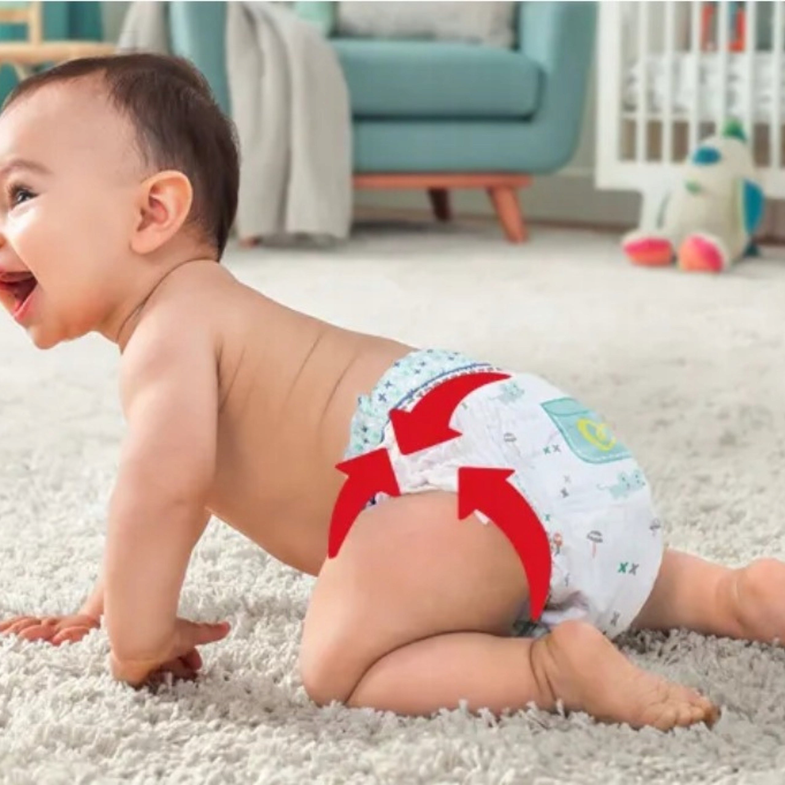 PAMPERS PANTS 6 PREMIUM (6x27pcs)162pcs CARE DIAPERS CLOSED HIT EAN (GTIN) 8006579952117