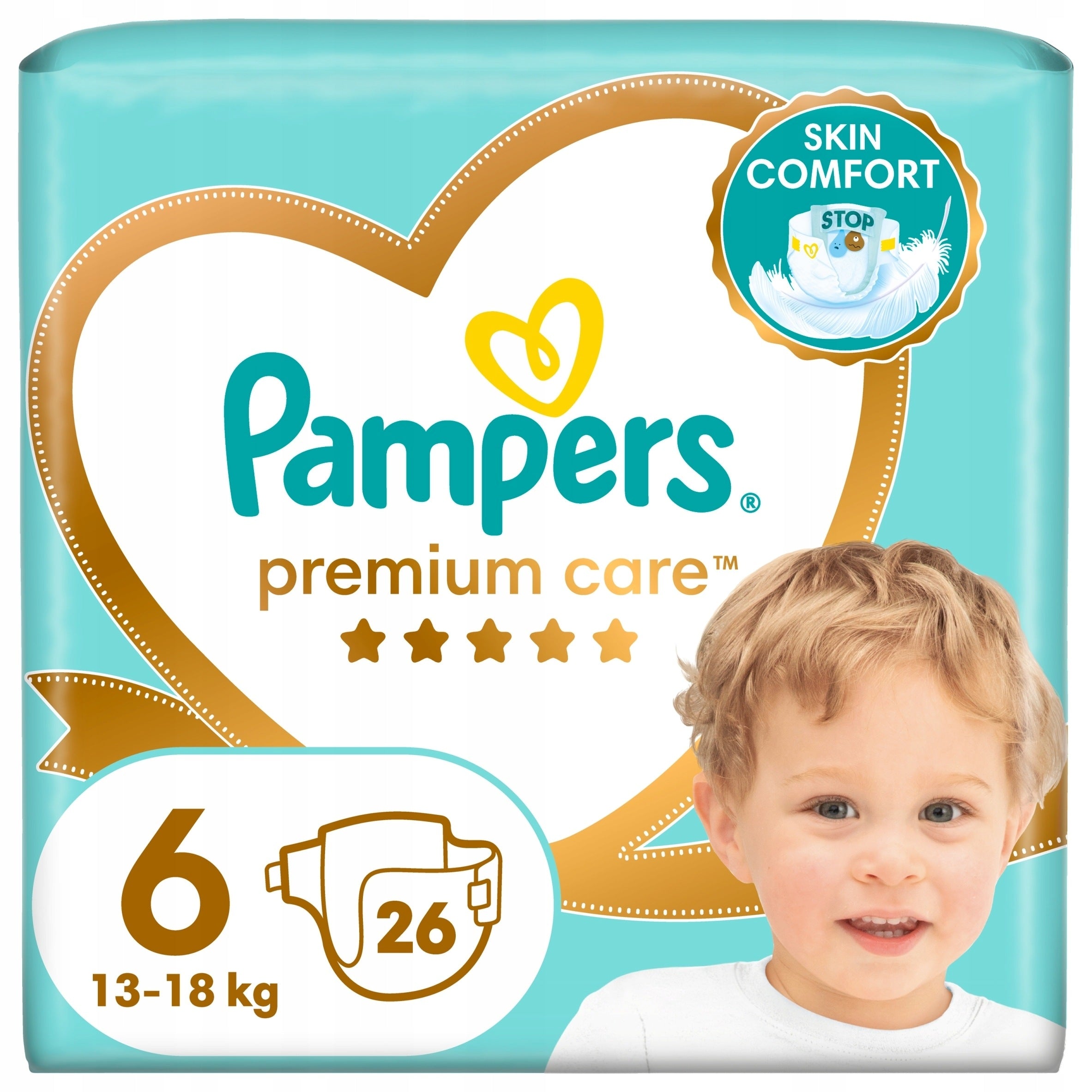 PAMPERS Premium Care Baby Diapers Size 6 26pcs 13-18kg