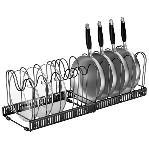 PAN HOLDER EXPANDABLE FOR KITCHEN DISH ORGANIZER FOR HOME Brand no brand
