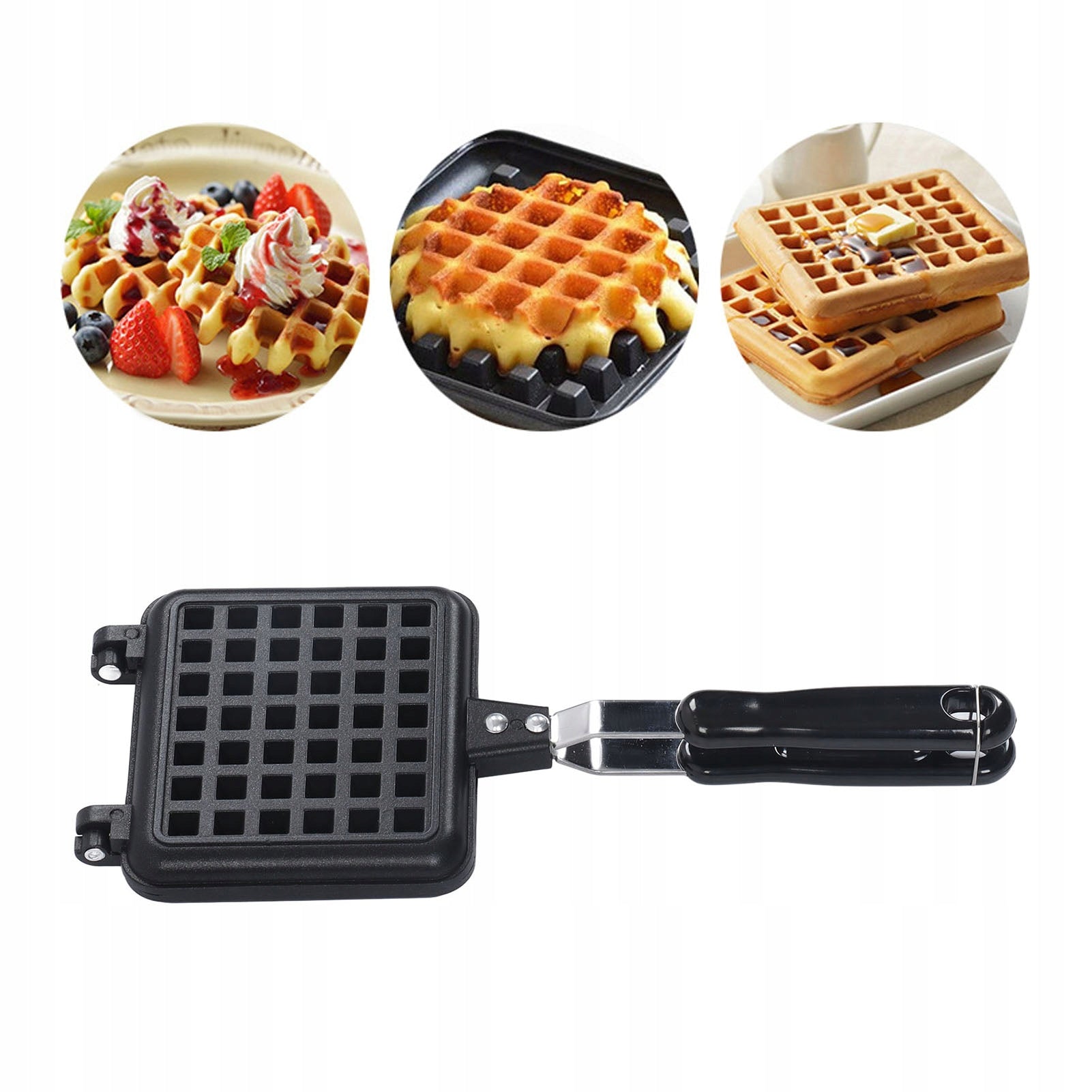 PAN WAFFLE MOULD WAFFLE MAKER Power rating 1 W