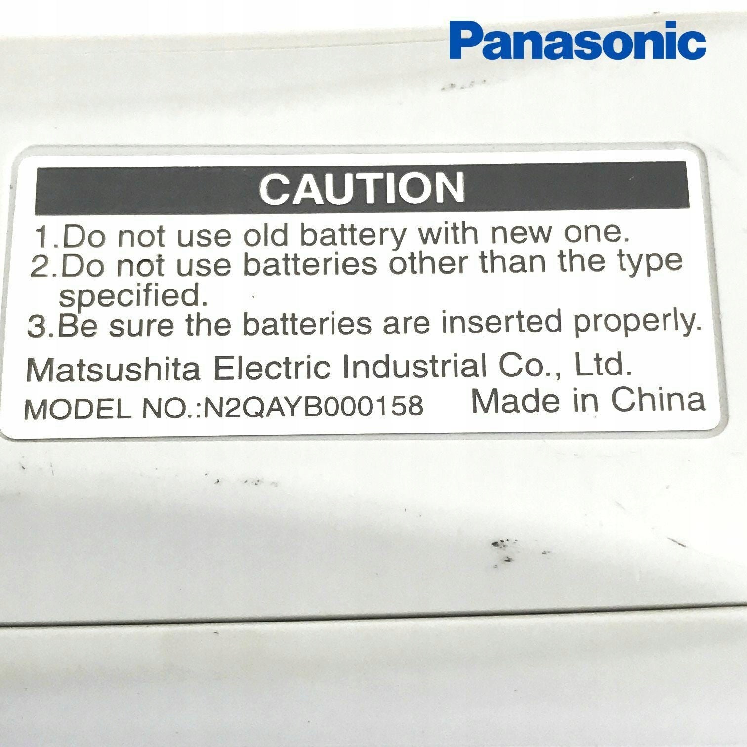 PANASONIC REMOTE FOR LASER PROJECTOR ORIGINAL Manufacturer code PILOT PANASONIC DO PROJEKTORA Z LASEREM ORYG.