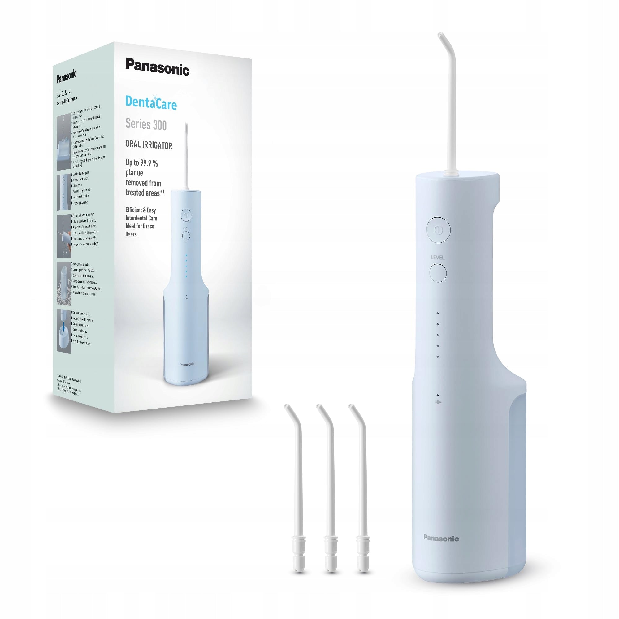 PANASONIC Series 300 Tooth Irrigator Wireless 200ml IPX7 5 Modes