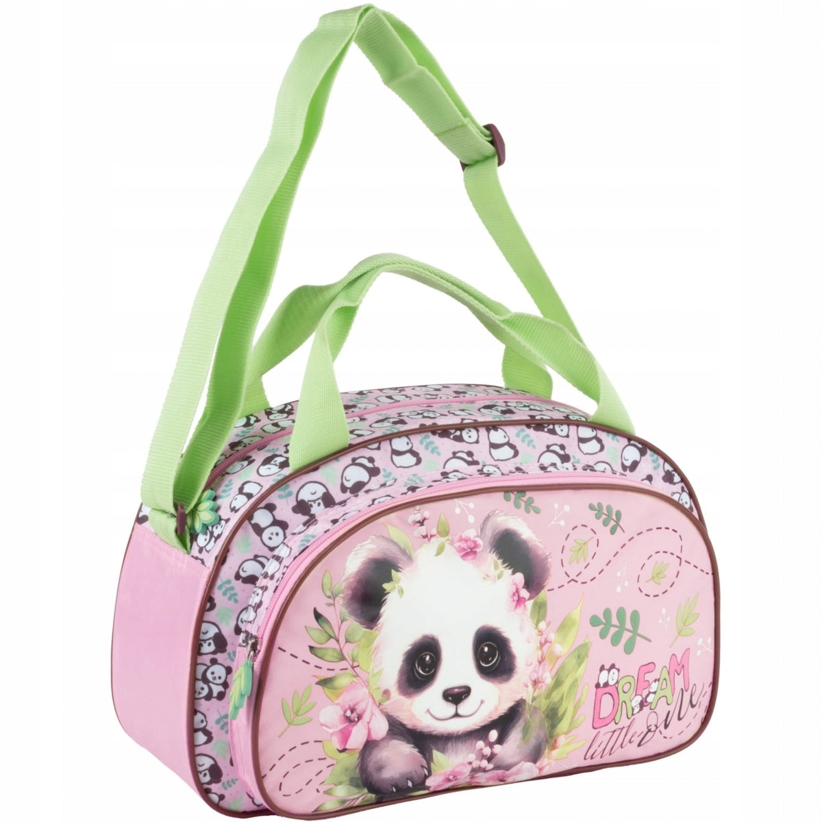 PANDA SPORTS SCHOOL BAG FOR SWIMMING POOL FOR GIRLS WITH PANDA WITH TEDDY BEAR Brand Derform