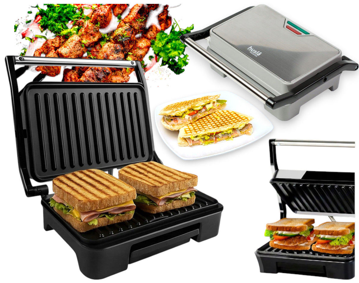 PANINI SANDWICH TOASTER ELECTRIC GRILL FOR NONSTICK CONTACT SANDWICHES