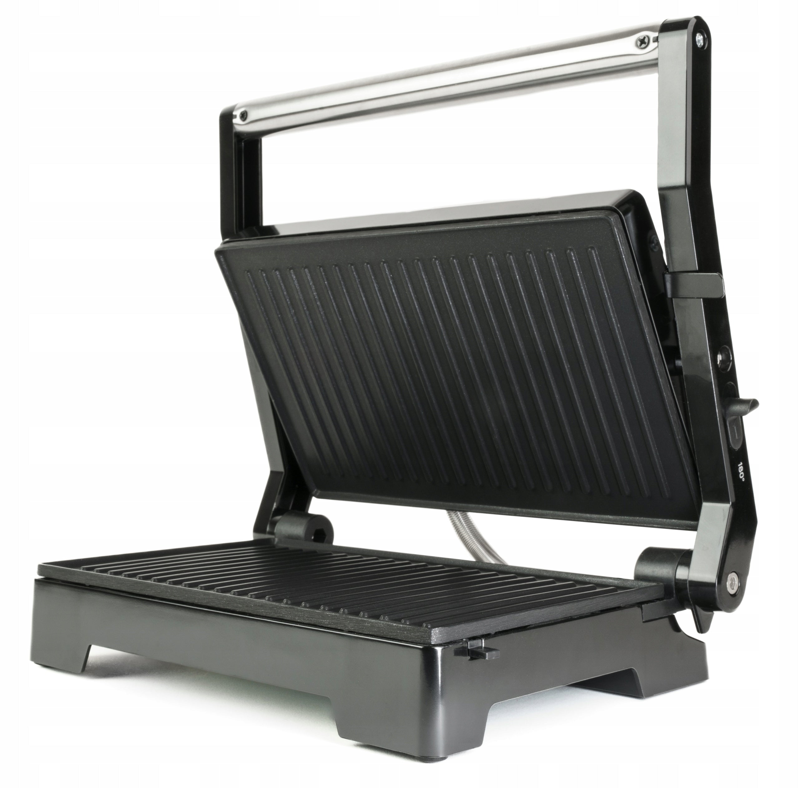 PANINI SANDWICH TOASTER FOLDING GRILL 2in1 NON-STICK Large XXL Power rating 1000 W