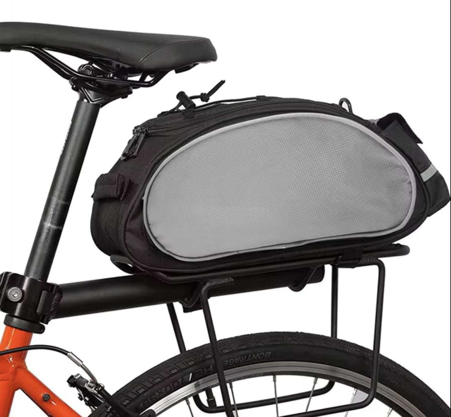 PANNIER BICYCLE BAG FOR BICYCLE TRUNK FOR TRUNK Color black