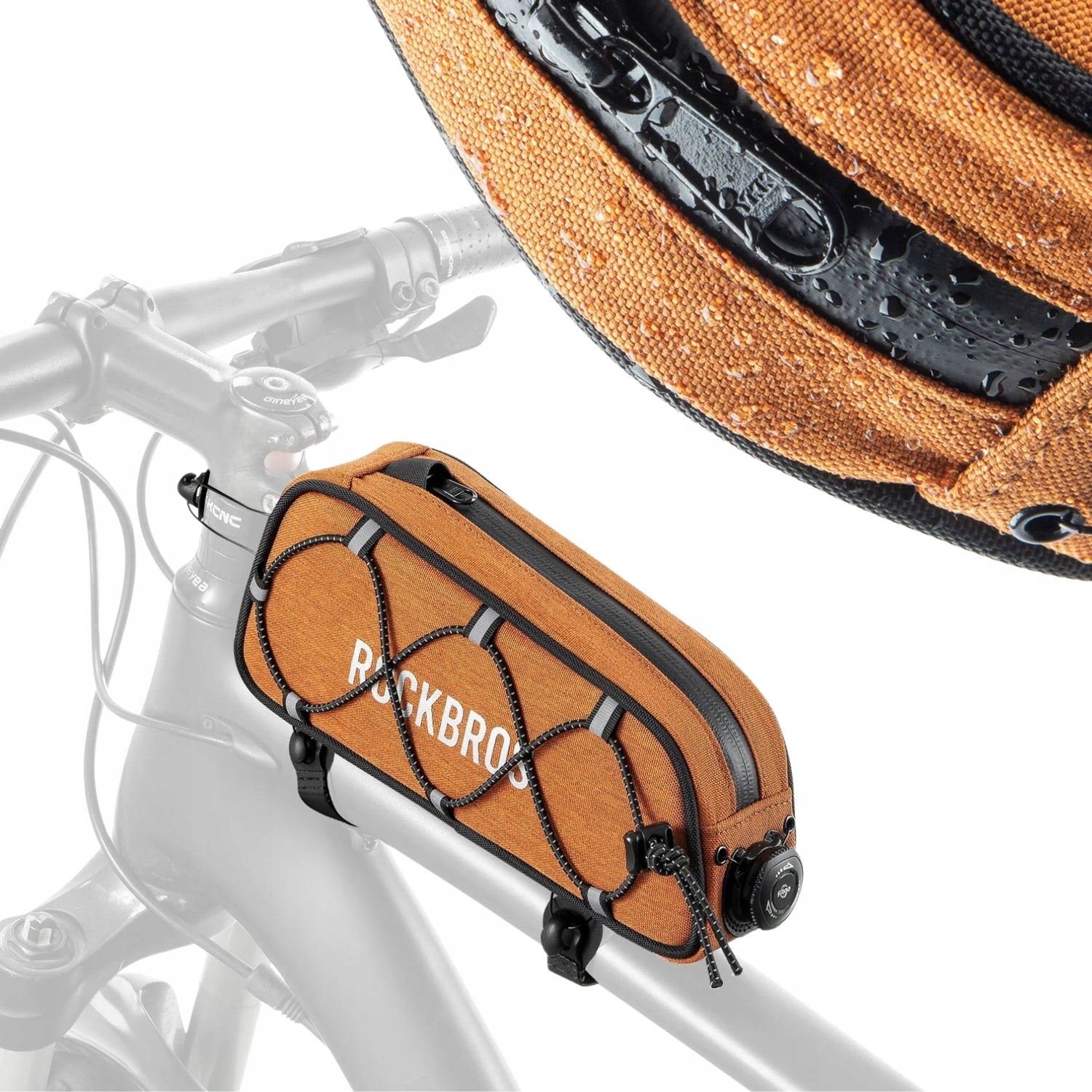 PANNIER BICYCLE BAG FOR FRAME WATERPROOF PHONE POUCH 0,7L ROCKBROS Dedicated for trekking bikes