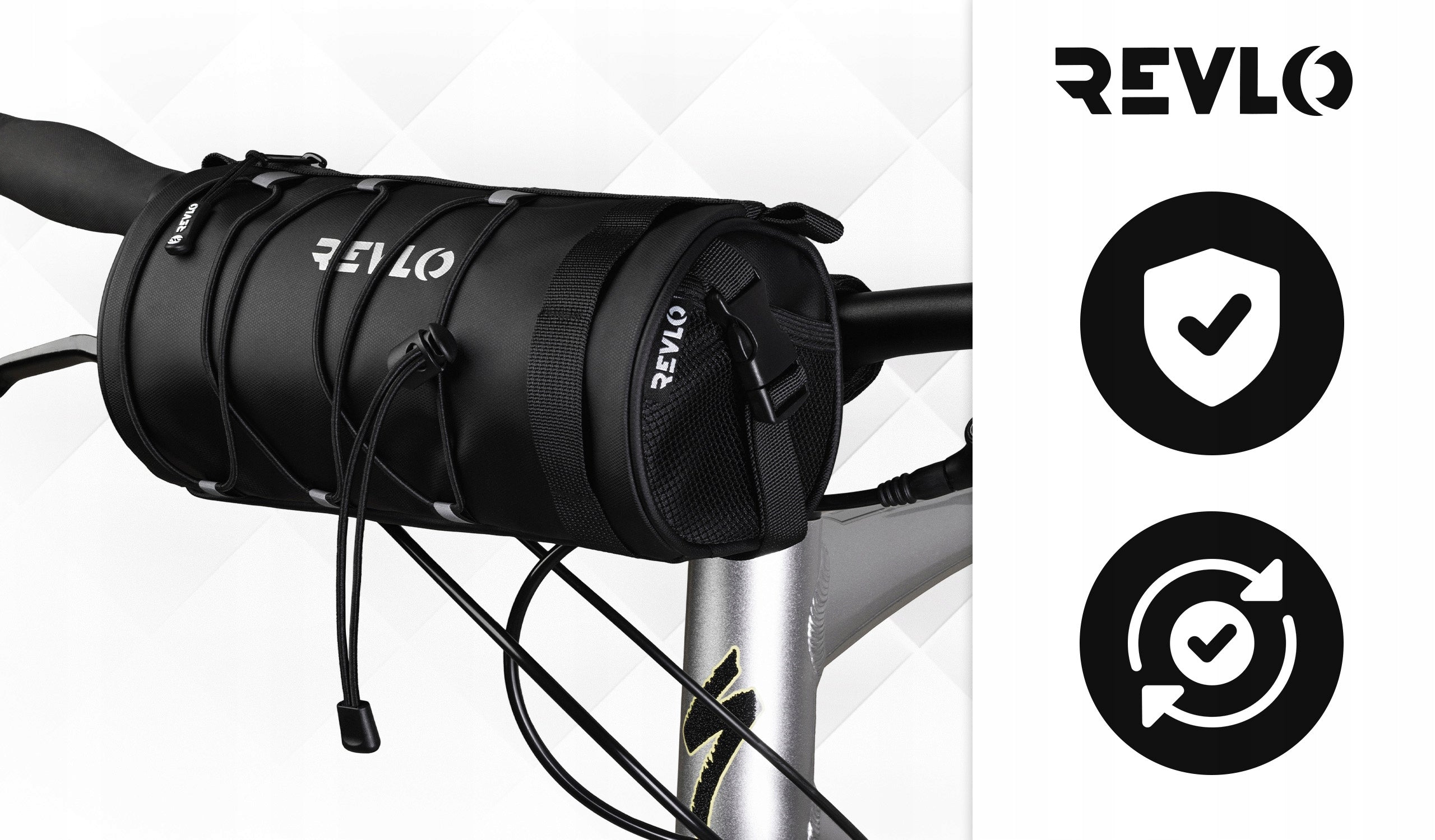 PANNIER BICYCLE BAG HANDLEBAR POUCH BICYCLE WATERPROOF 2L Model RVL03