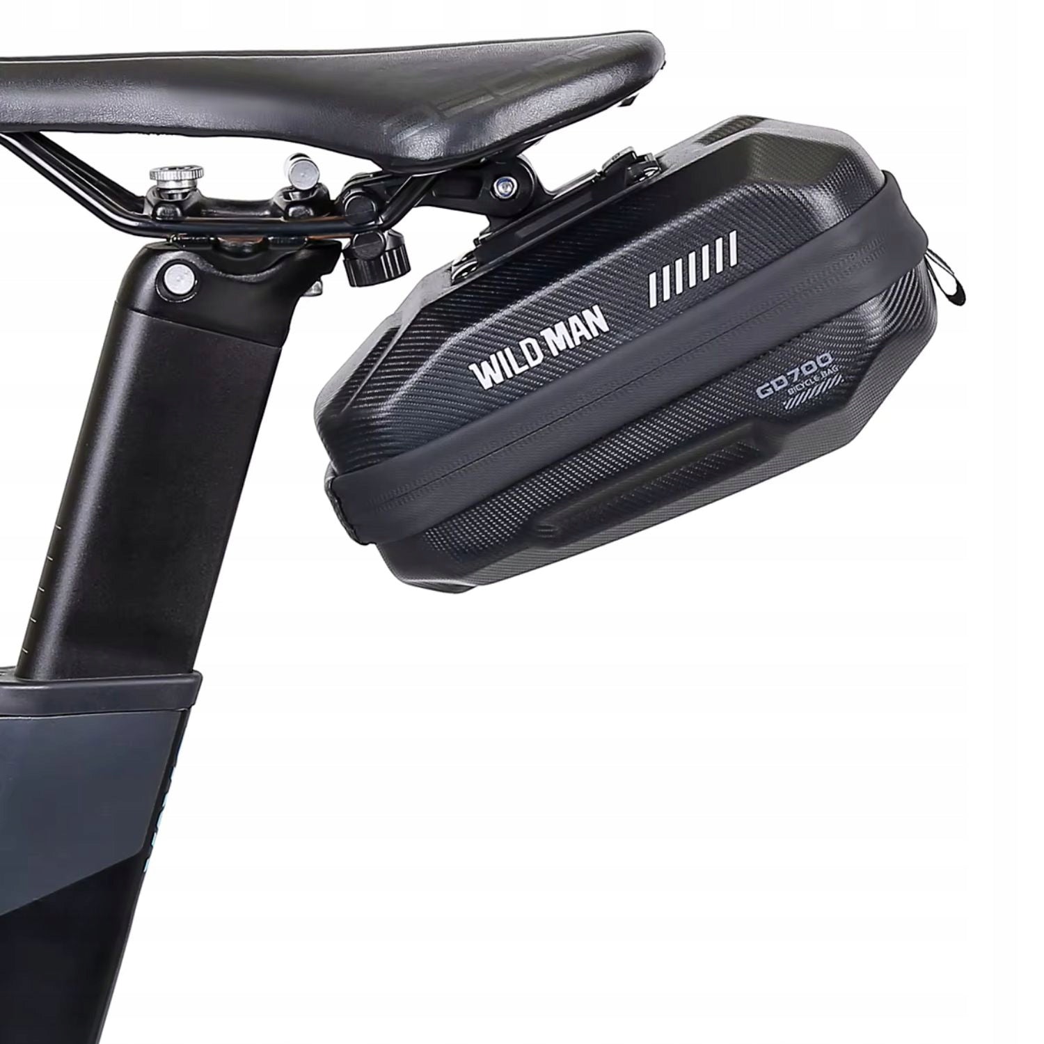 PANNIER BICYCLE SADDLE BAG WILD MAN GD700 BLACK Model GD700