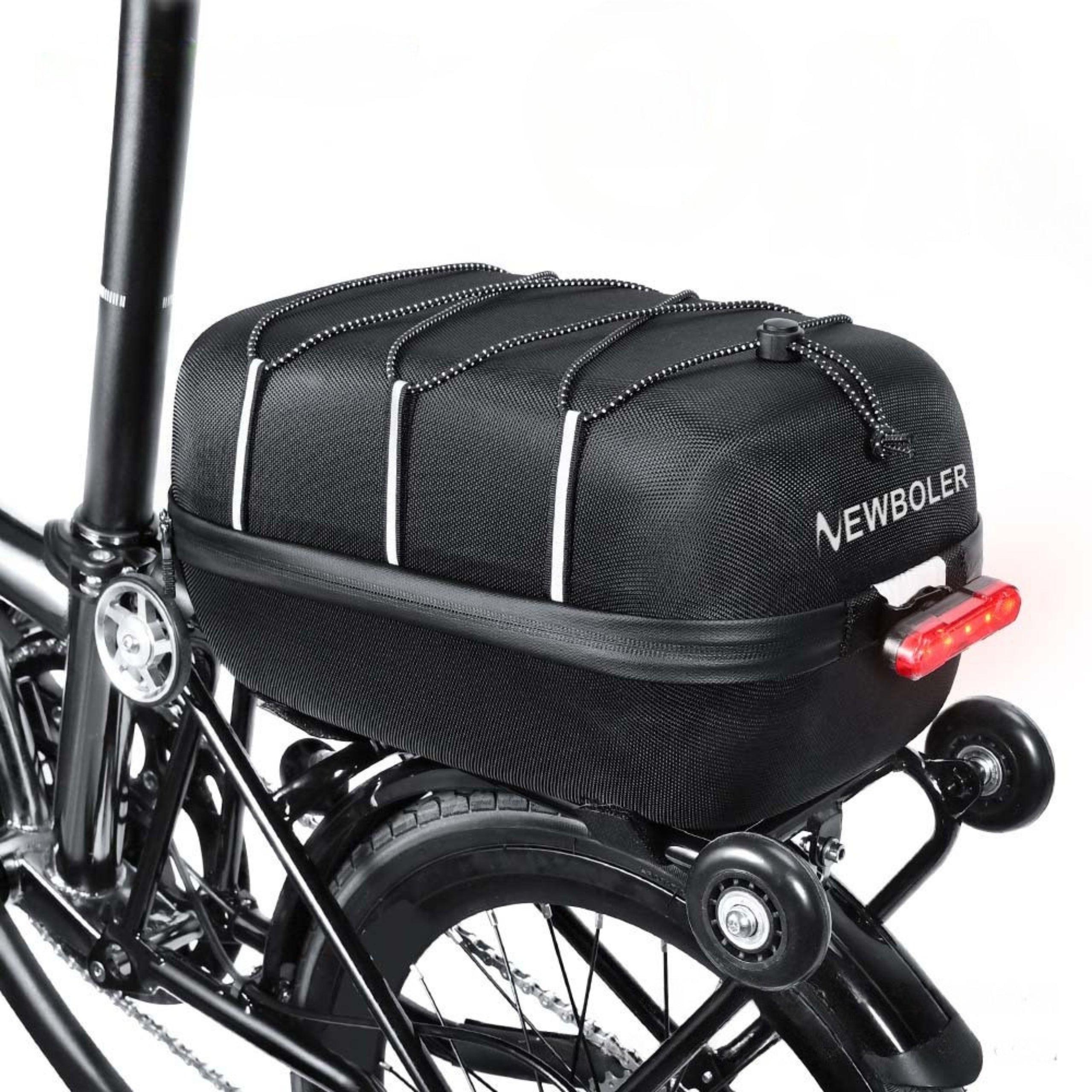 PANNIER FOR RACK BICYCLE BASKET CAPACIOUS CASE WITH ELASTIC BAND 10L Manufacturer code Gearox SAKWA TORBA ROWEROWA TYLNA NA BAGAŻNIK