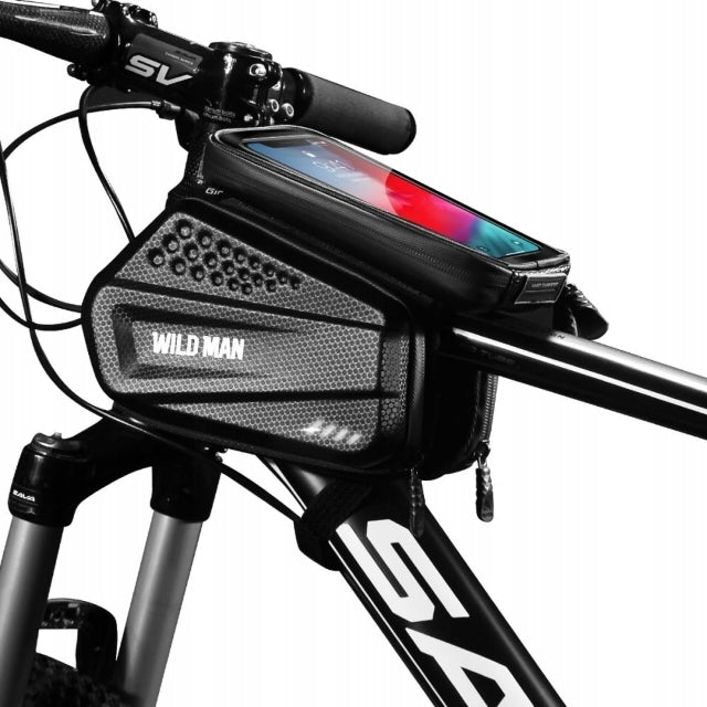PANNIER FRAME BAG FOR BICYCLE PHONE WILDMAN XXL