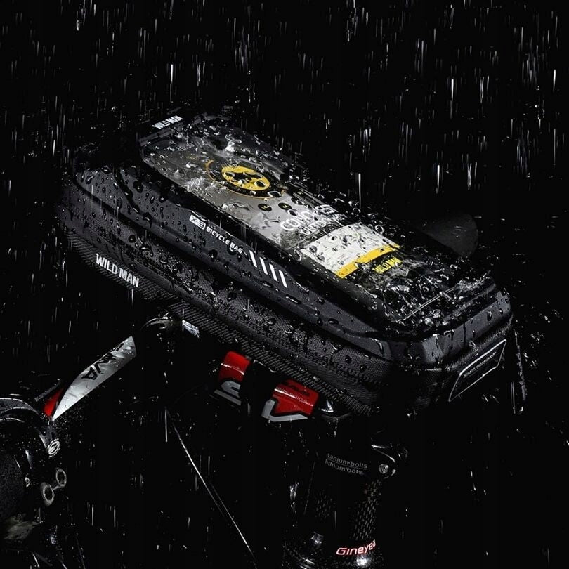 PANNIER WATERPROOF BICYCLE BAG PHONE HOLDER Kind front