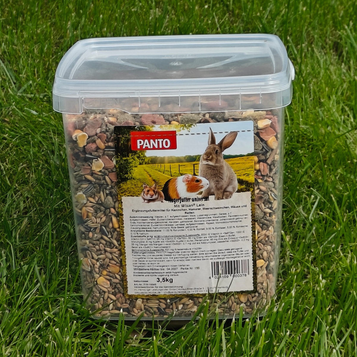 PANTO Universal Food for Rodents 3,5 kg Rabbit Guinea Pig Hamster Manufacturer code 713110043T