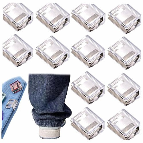 PANTS LEG CLIPS SEAMLESS ADJUSTMENT 12 PCS FOR MEN