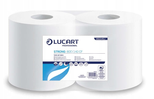 PAPER CLEANER 240M CELLULOSE Paper towel Lucart 852345 PRICE 2rol! Manufacturer code 5997603575026