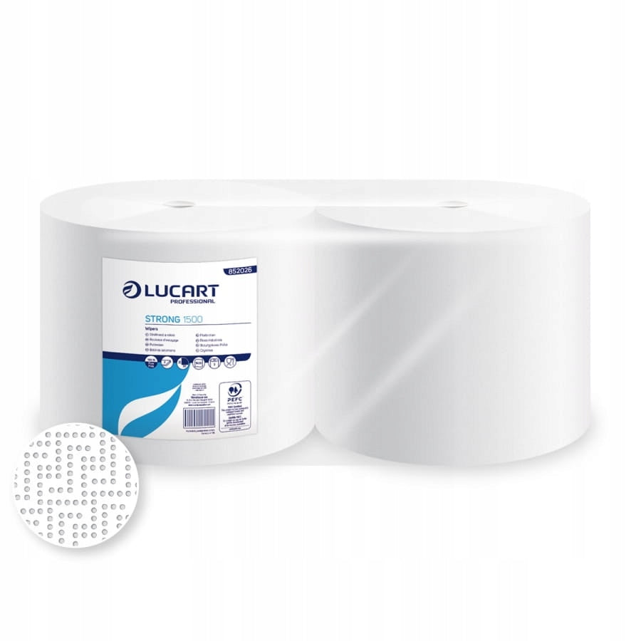 PAPER CLEANER 240M CELLULOSE Paper towel Lucart 852345 PRICE 2rol!
