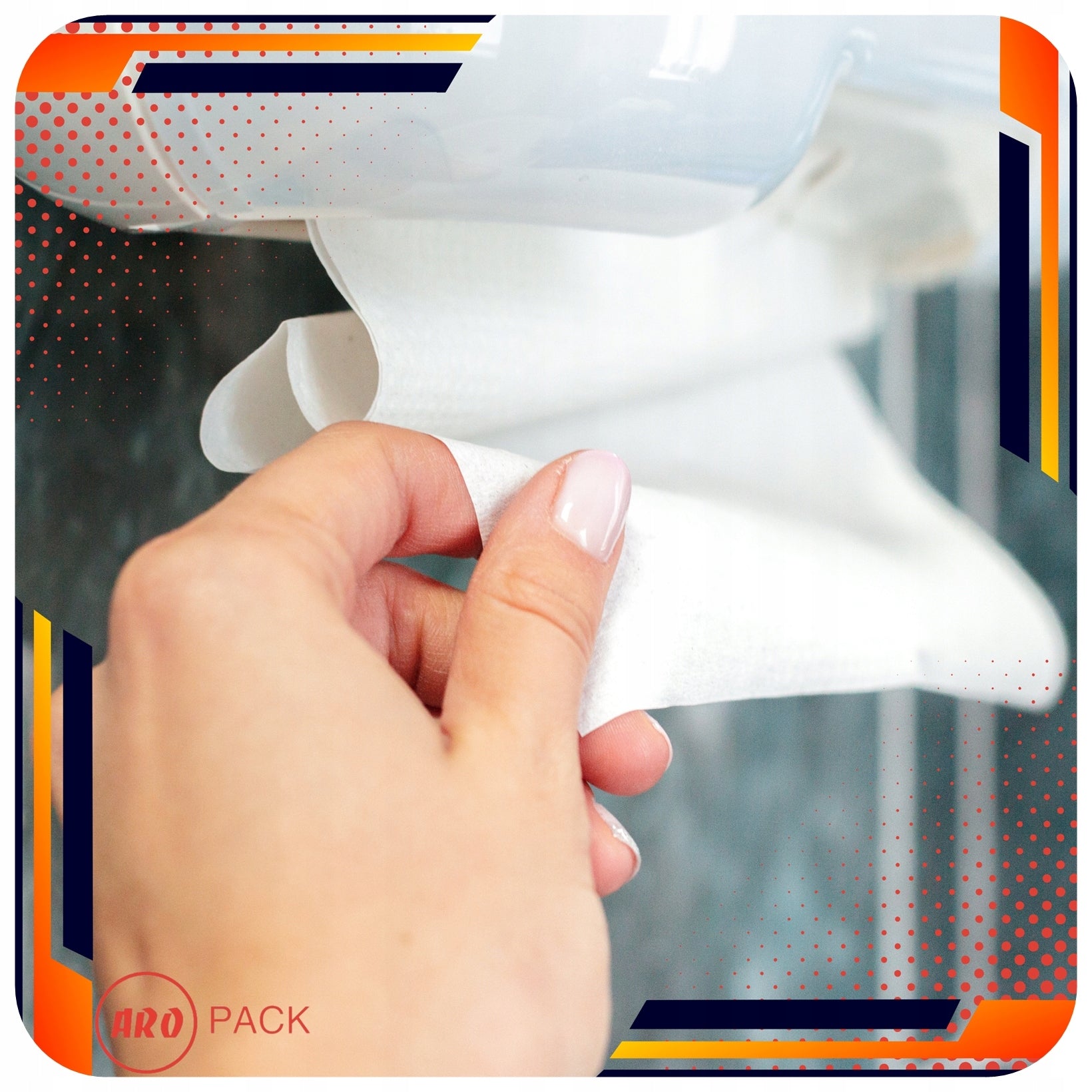 PAPER TOWEL CLEAN WHITE 2x 200M ARO-PACK 2W 400M ABSORBENT CELLULOSE Manufacturer code ARO-R200