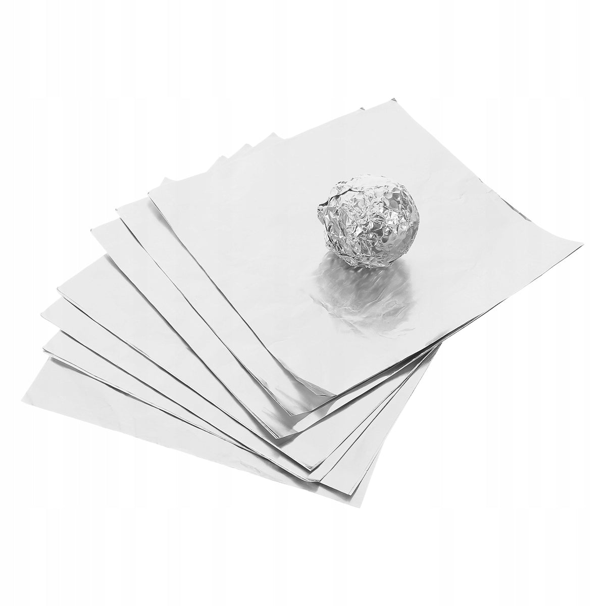 PAPIERKI ALUMINIOWE DO CUKIERKÓW I CZEKOLADEK 100 SZTUK