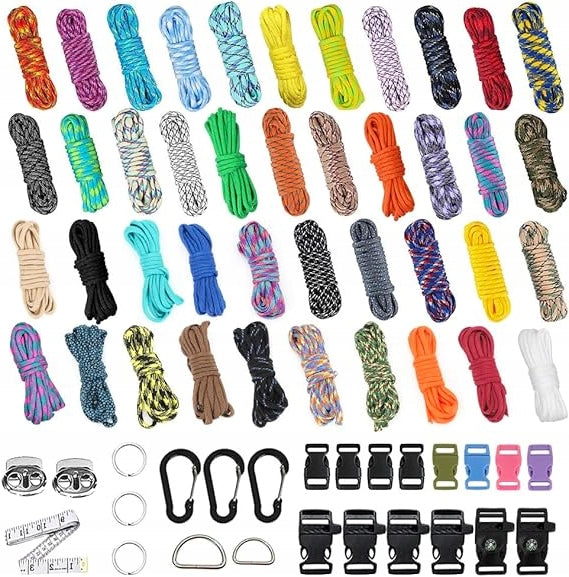 PARACORD 550 ROPE SET 42 COLORS BRACELET LANYARDS DIY DOG LEASH