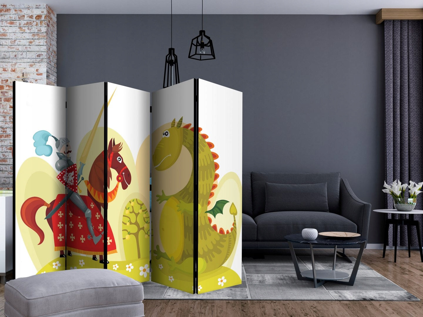 Teilung Der Drache und der Ritter 