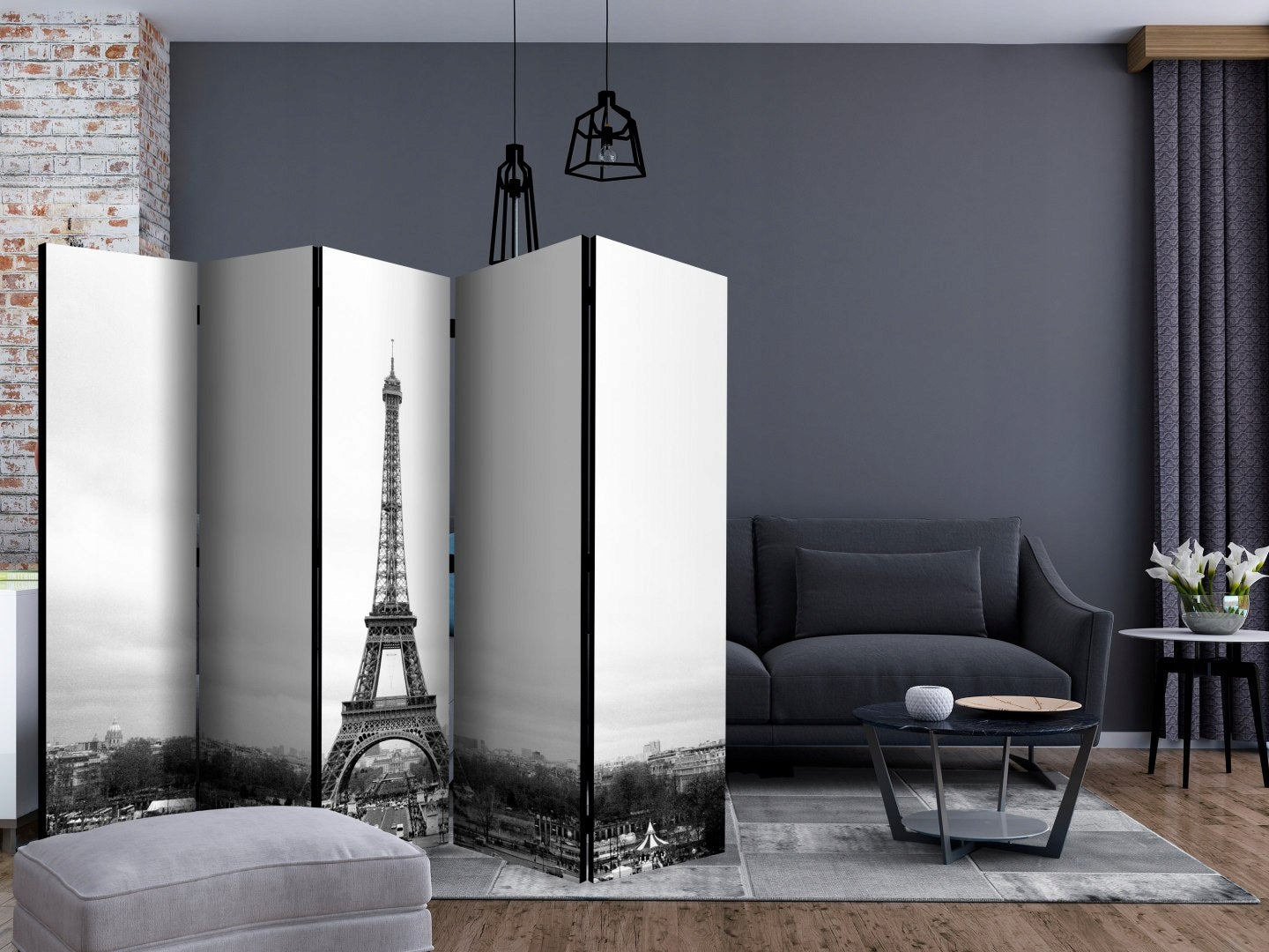 Teilung Paris: Schwarz-Weiß-Fotografie 
