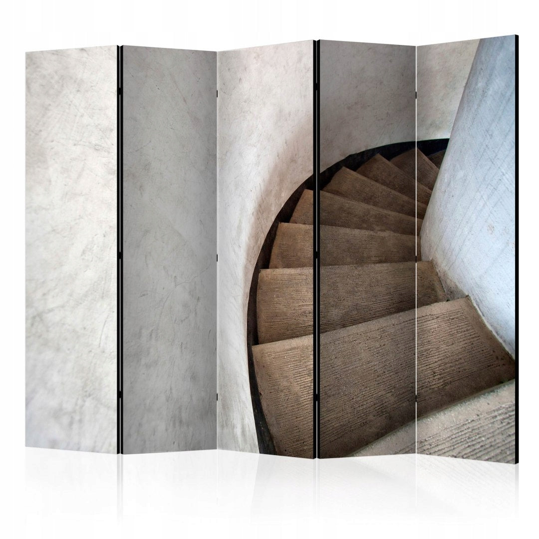 Trennwand für Wendeltreppen 