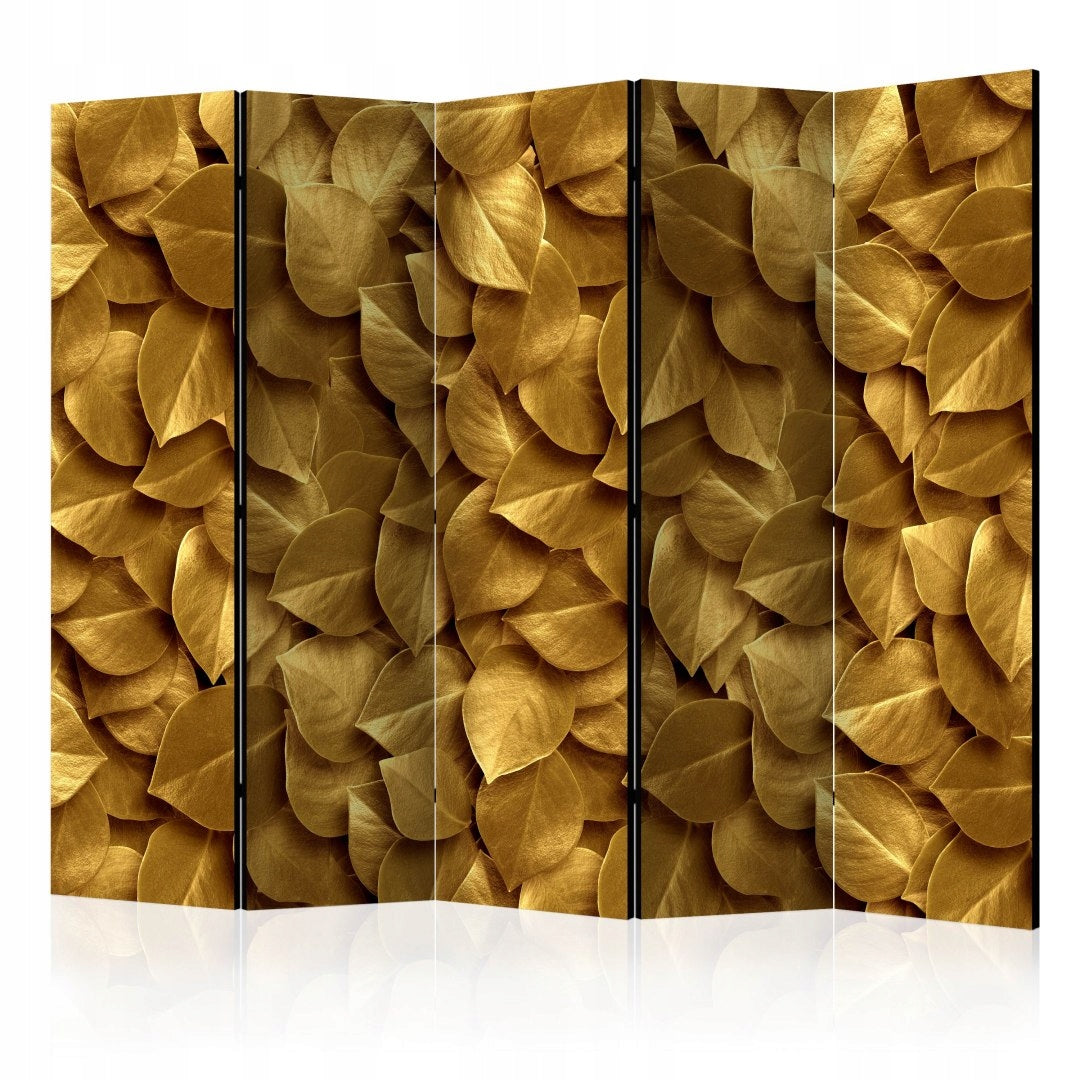 Goldene Blätter aufteilen 