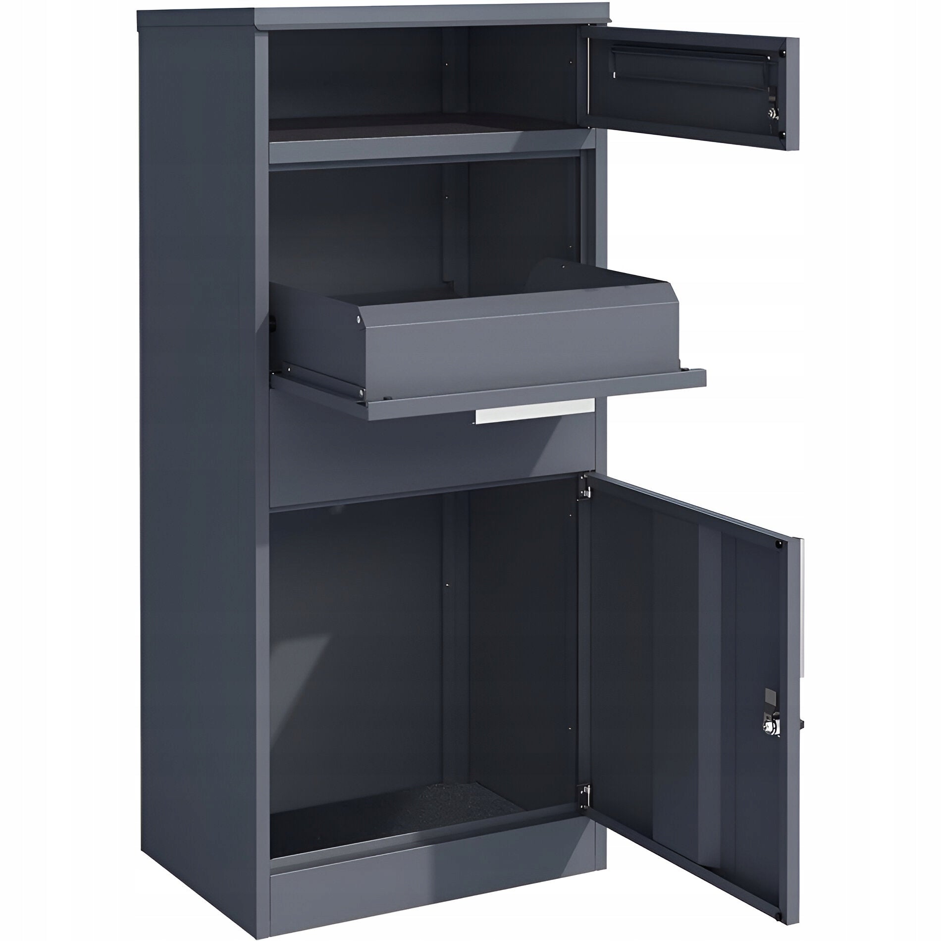 PARCEL BOX STANDING BOX FOR PARCELS MAILING LISTS Product width 50 cm