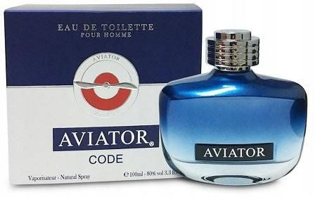 PARIS BLEU Aviator Code - Eau De Toilette for Men, 100 ml