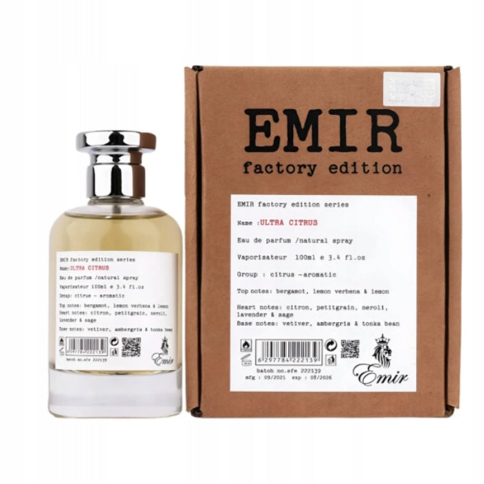 PARIS CORNER Emir Factory Edition Ultra Citrus 100 ml Eau de Parfum for men