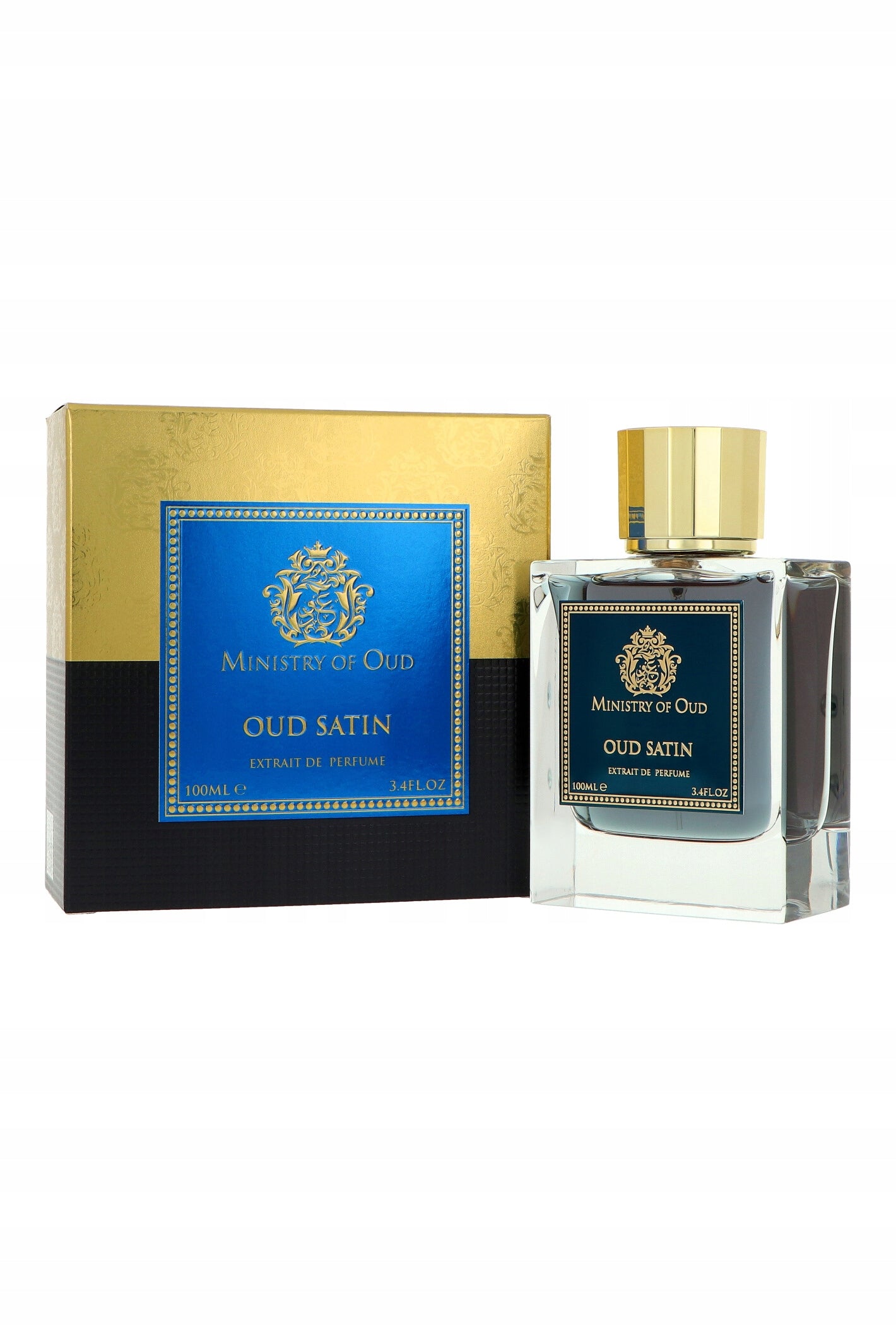 PARIS CORNER Ministry of Oud Satin EXTRAIT 100ml unisex Eau de Parfum Packaging status original