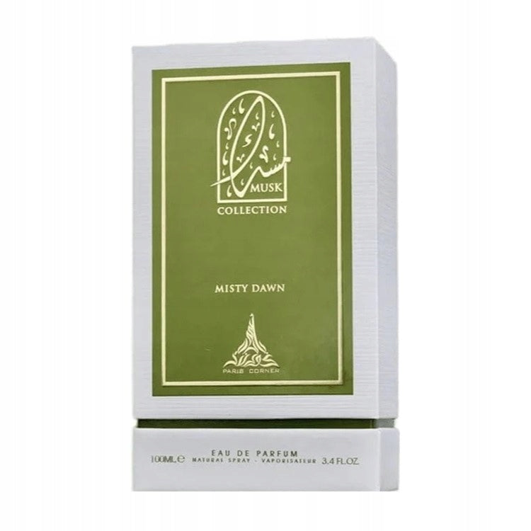 PARIS CORNER Misty Dawn EDP Eau de Parfum unisex women's perfume Packaging volume 100 ml