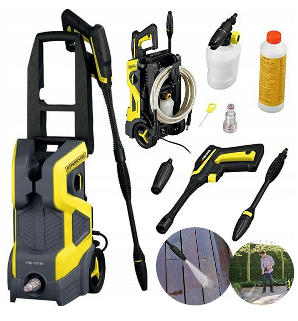 PARKSIDE 1800W 135 BAR Pressure Washer + FREEBIE