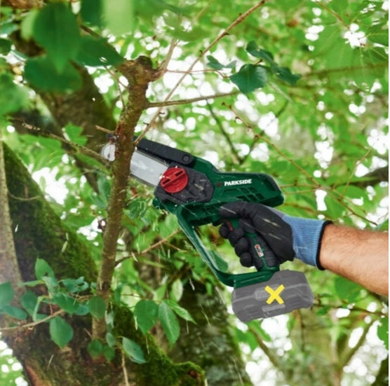 PARKSIDE Cordless Chainsaw for PAGHS 20V Branch Number of batteries brak akumulatora