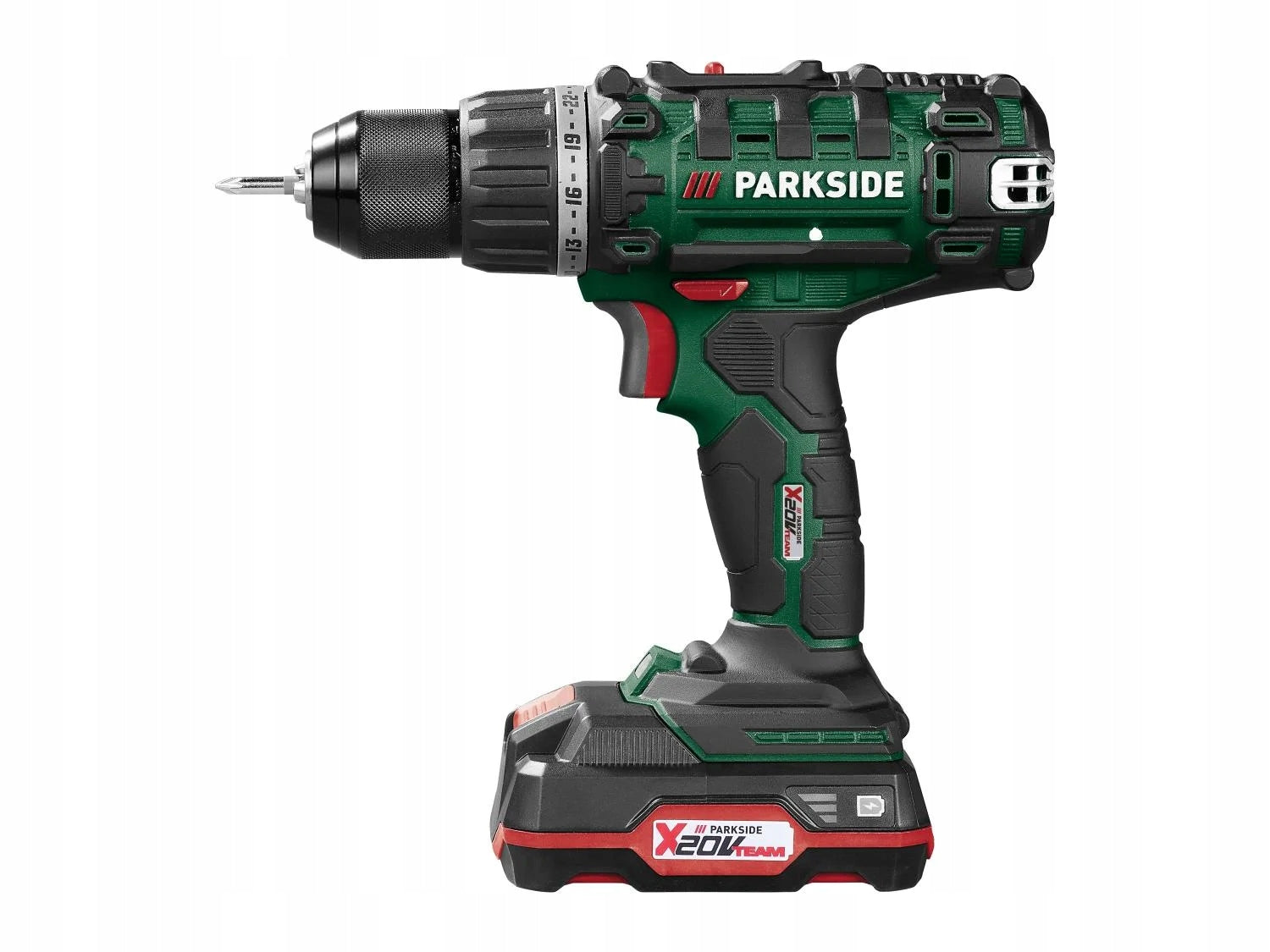 PARKSIDE Cordless PABS 20-Li Drill/Driver with AKU + LOAD and SUITCASE Voltage (V) 20 V