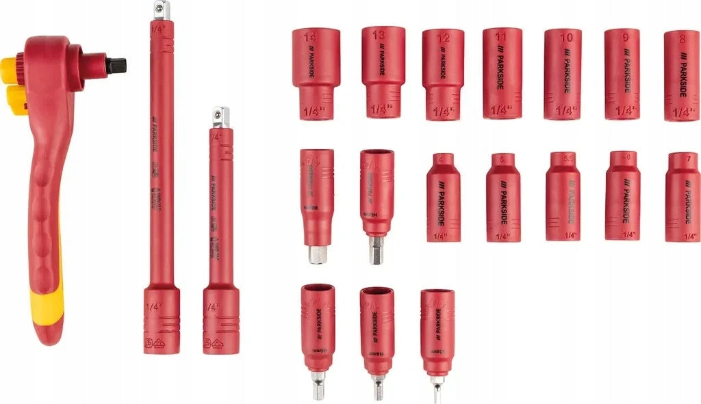 PARKSIDE Electric Insulated Socket Wrench Set 1000 Brand Parkside