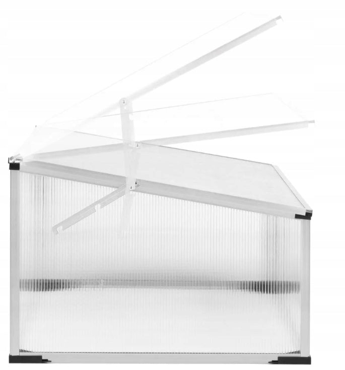 PARKSIDE Greenhouse Garden Inspection 100x30/40x60 cm Polycarbonate Aluminium Length 0.3 m