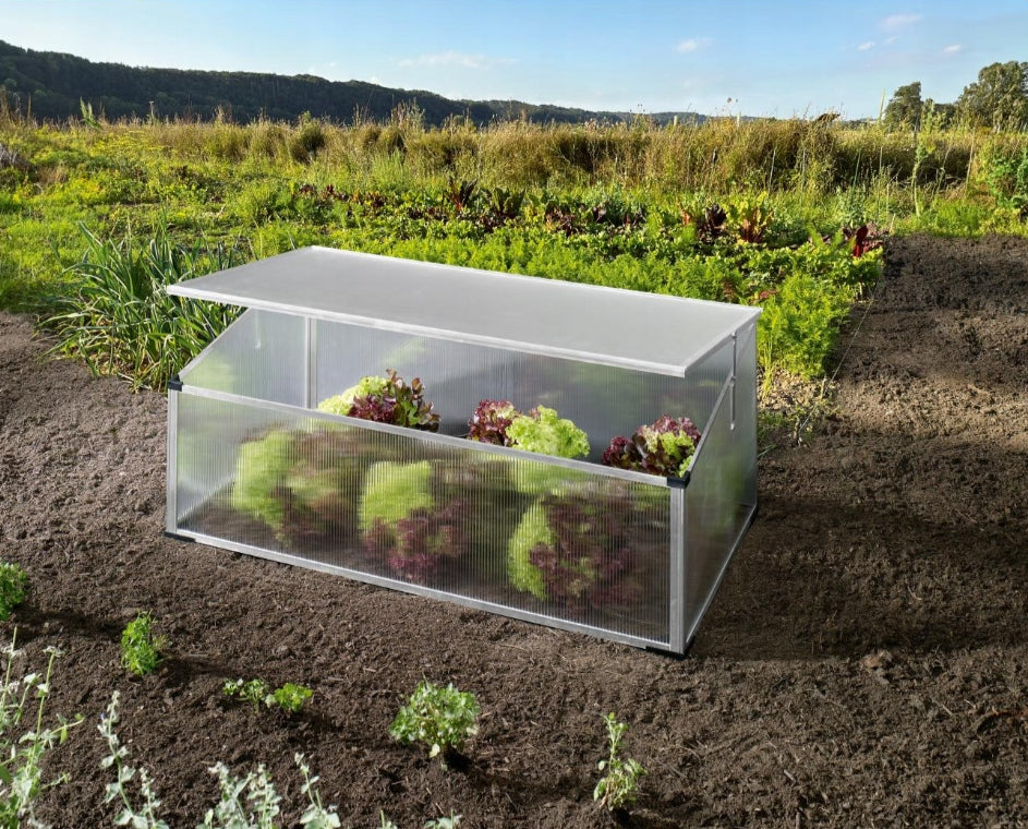 PARKSIDE Greenhouse Garden Inspection 100x30/40x60 cm Polycarbonate Aluminium Manufacturer code 463863