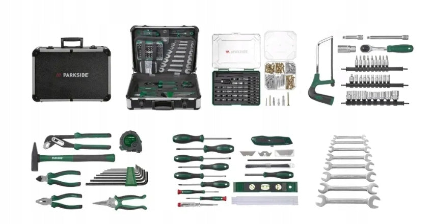 PARKSIDE Large tool set in case 129 elements Manufacturer code 476134