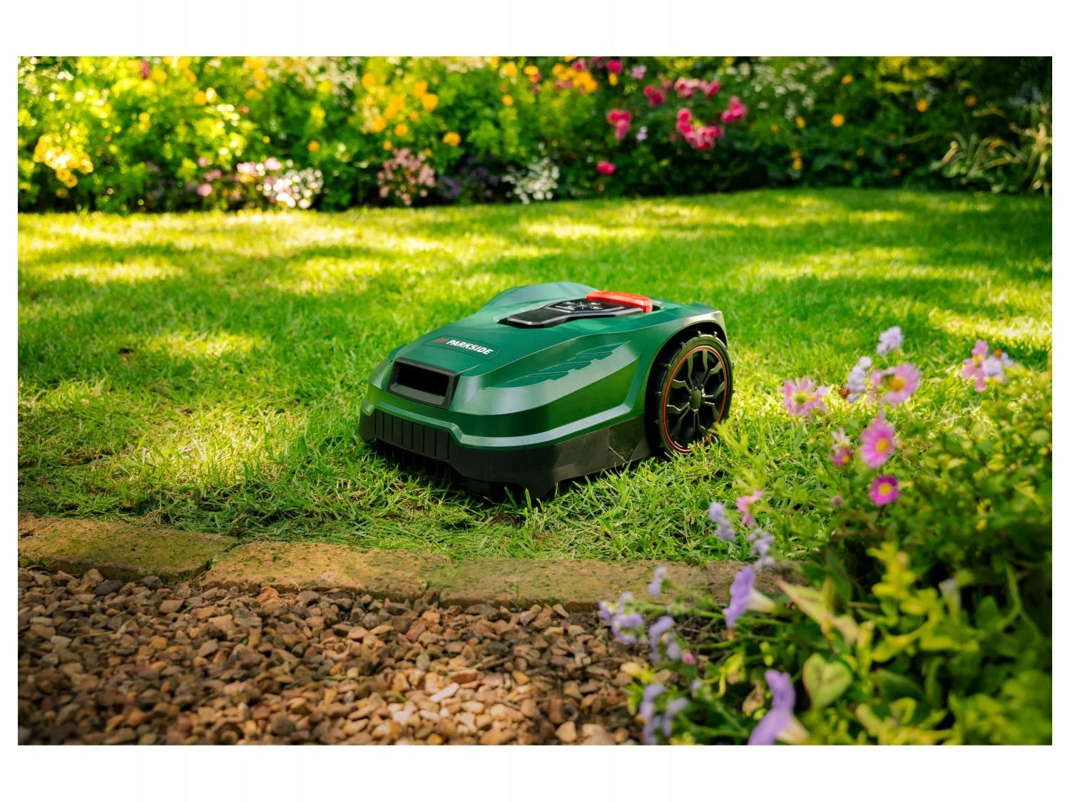 PARKSIDE PAMRC 250 A1 CITY Cordless Robot Mowing Machine, 20 V + AKU and ORDER Additional information shock sensor